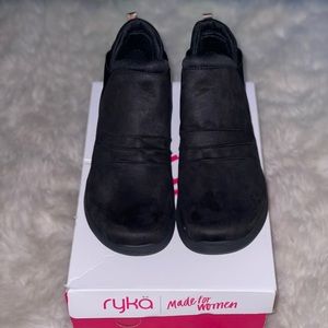 Ryka Water Repellent Wedge Ankle Boots-Niah Animal